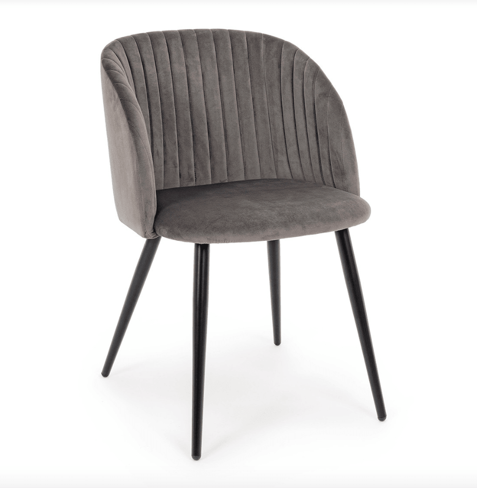 Sedia Queen Velvet grigio cadetto Bizzotto - Brico Sapiens - L' evoluzione del fai da te Sedia Queen Velvet grigio cadetto Bizzotto - Brico Sapiens - L' evoluzione del fai da te